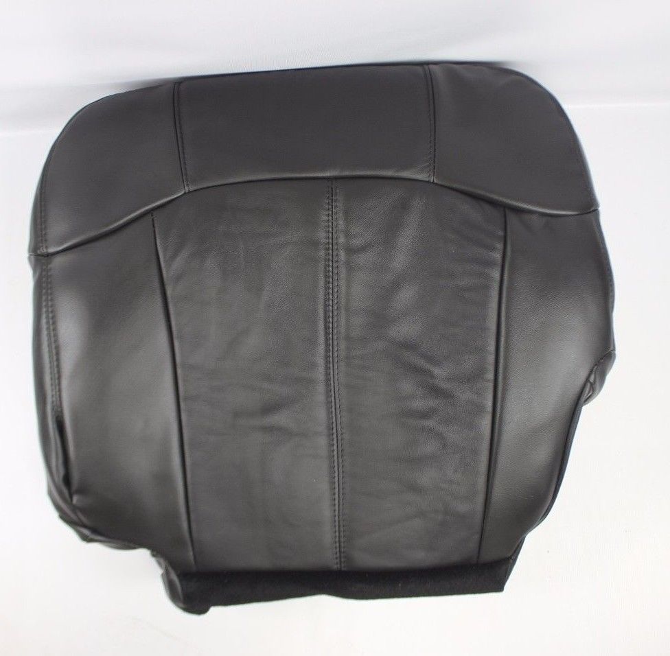 2000-2002 Chevy Silverado Seat Covers - Premium Dark Gray Leather or Vinyl Replacement Covers for Truck Interior Protection & Style Upgrade | Perfect for Daily Commute, Road Trips & Off-Road Adventures