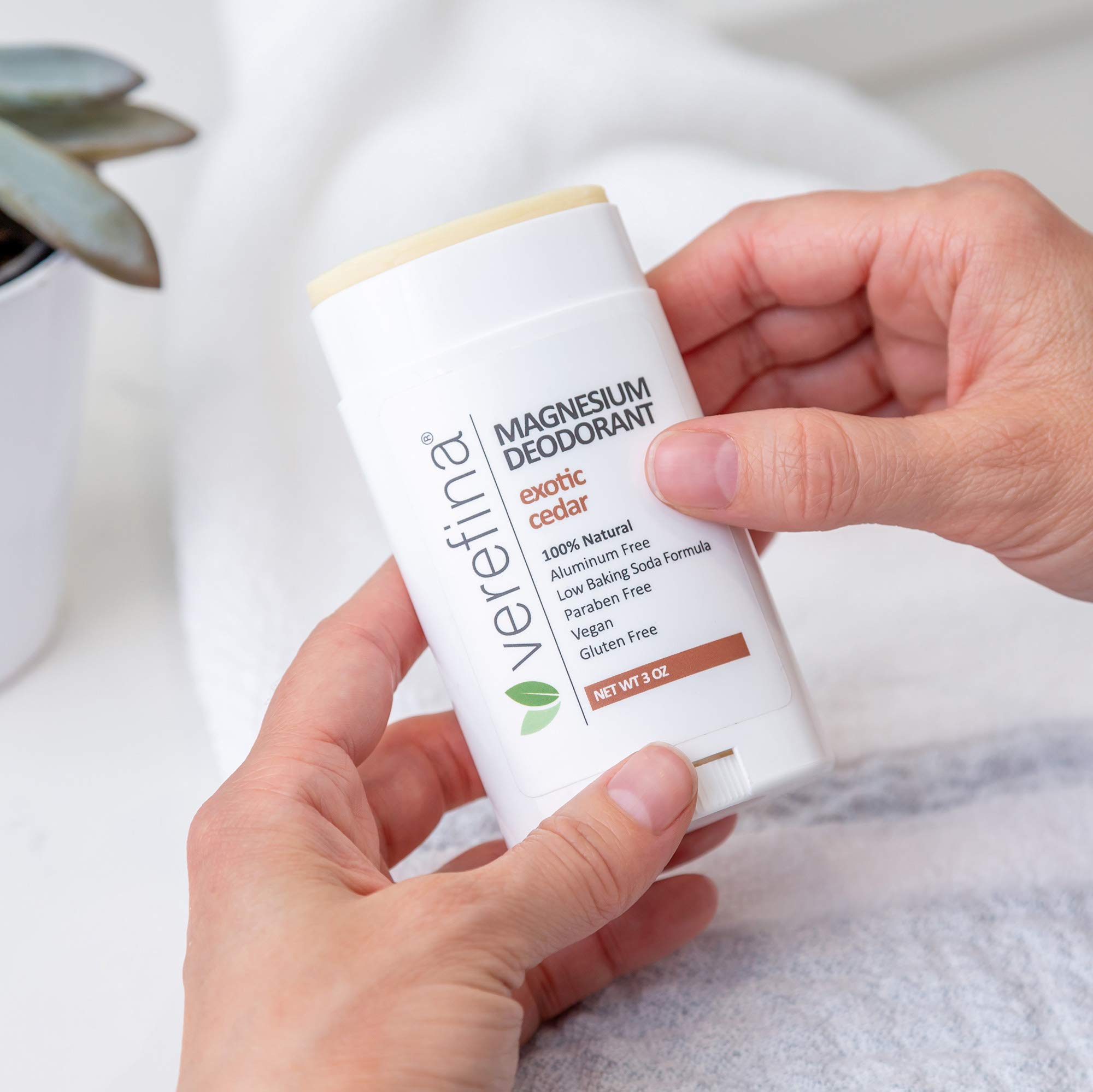 Natural Aluminum-Free Deodorant for Men & Women - Hypoallergenic, Vegan, Cruelty-Free & Non-Toxic | Paraben-Free Sensitive Skin Deodorant Stick (3 Oz) | Perfect for Gym, Work & Daily Freshness