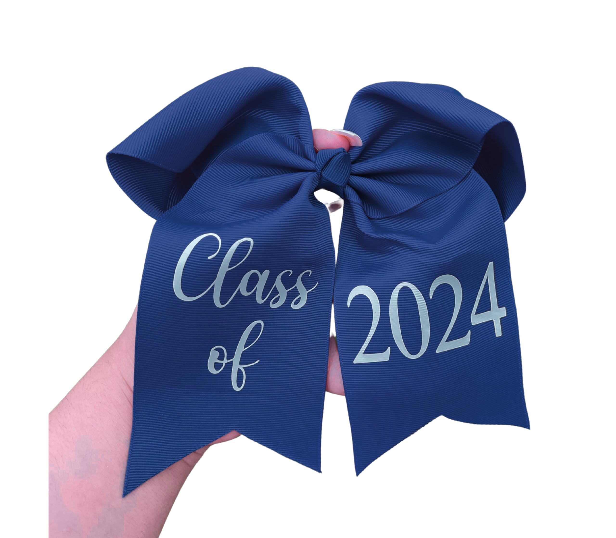 Class of 2024 Graduation Bow - Elegant DIY Graduation Accessory for High School & College Ceremonies - Perfect for Cap Decor, Photo Props & Gift Giving