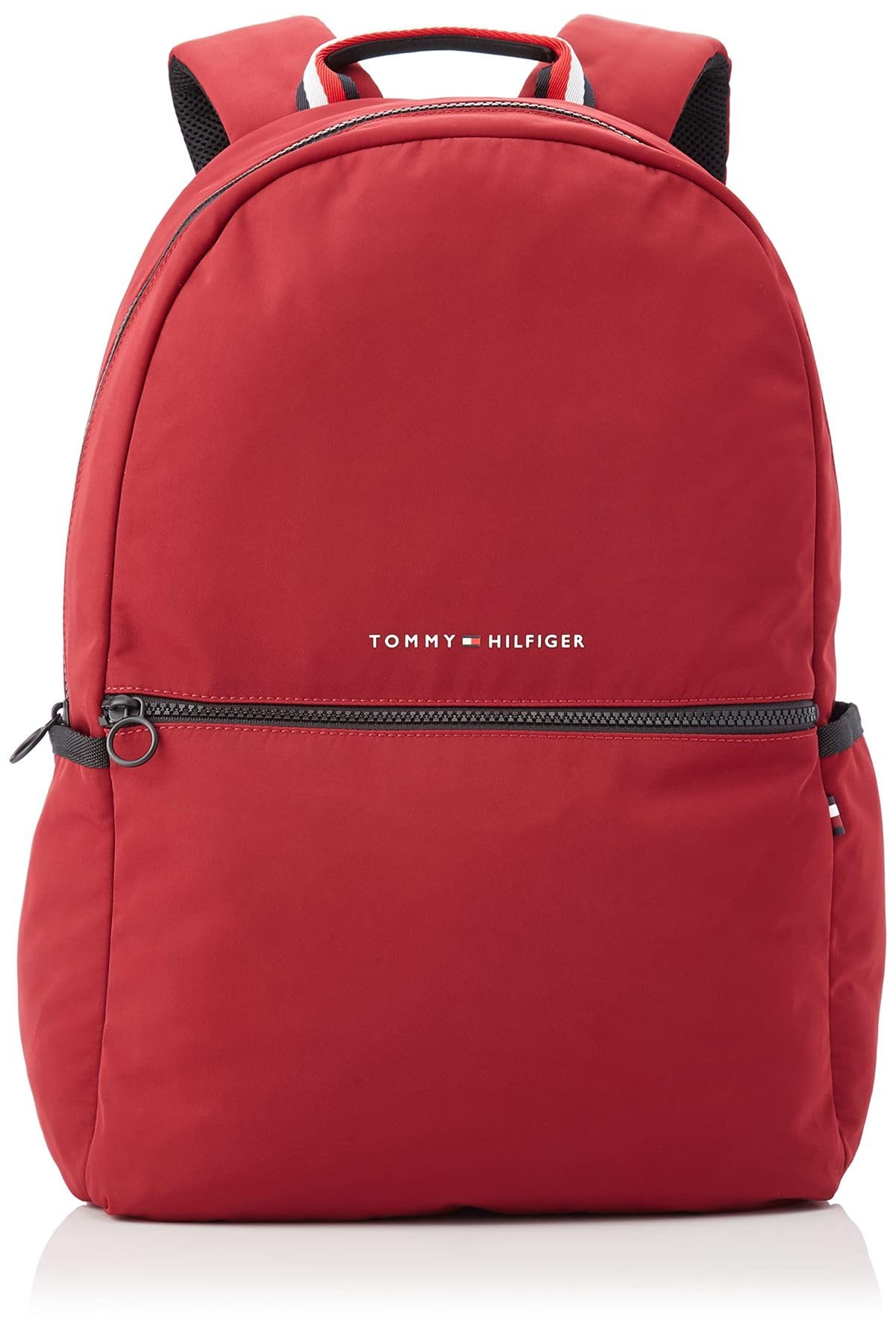 Tommy Hilfiger Men's TH Horizon Laptop Backpack - Red, One Size - Stylish & Durable Computer Bag for Work, School & Travel