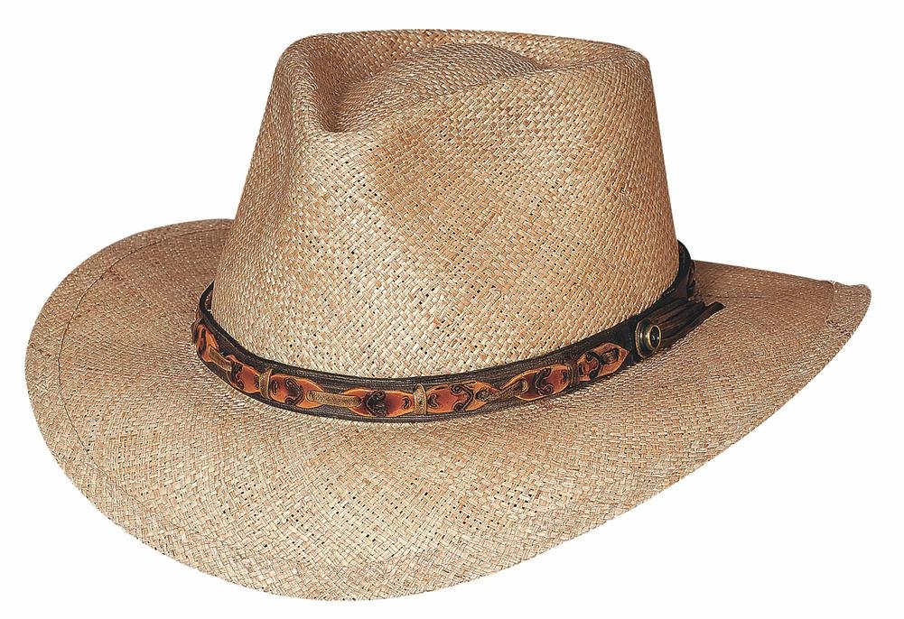 Island Magic Natural Cowboy Hat - Large Size for Men & Women - Western Style Sun Protection for Outdoor, Rodeo, and Country Events