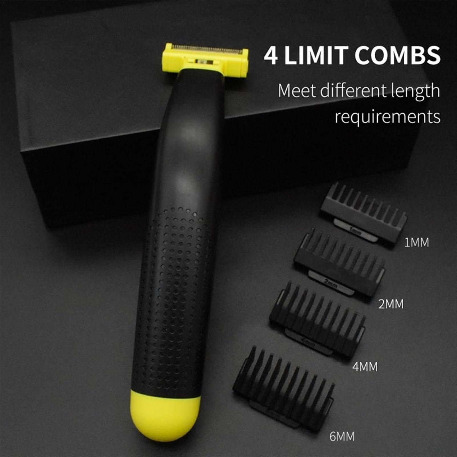 Premium Electric Shaver for Men - Wet & Dry Full Body Shaver with Adjustable Rotary Heads, Waterproof Design for Face & Body Grooming - Perfect for Travel, Gym & Daily Shaving Routine