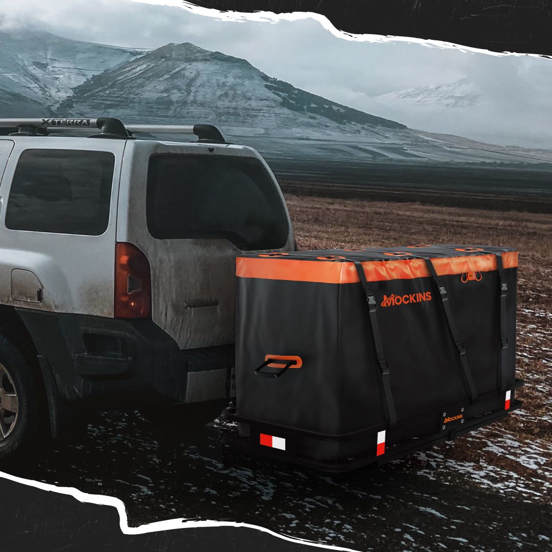30 Cu Ft Waterproof Cargo Bag 60x24x36 with Packing Cubes - Perfect for Travel, Camping & Car Storage Organization