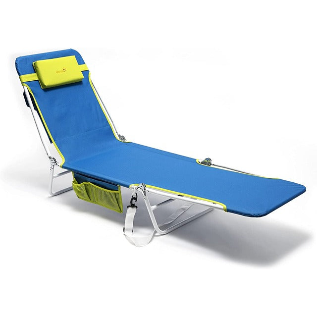 Sunnyfeel 180 Degree Adjustable Beach Lounge Chair - Portable Folding Recliner for Poolside, Backyard, and Outdoor Relaxation