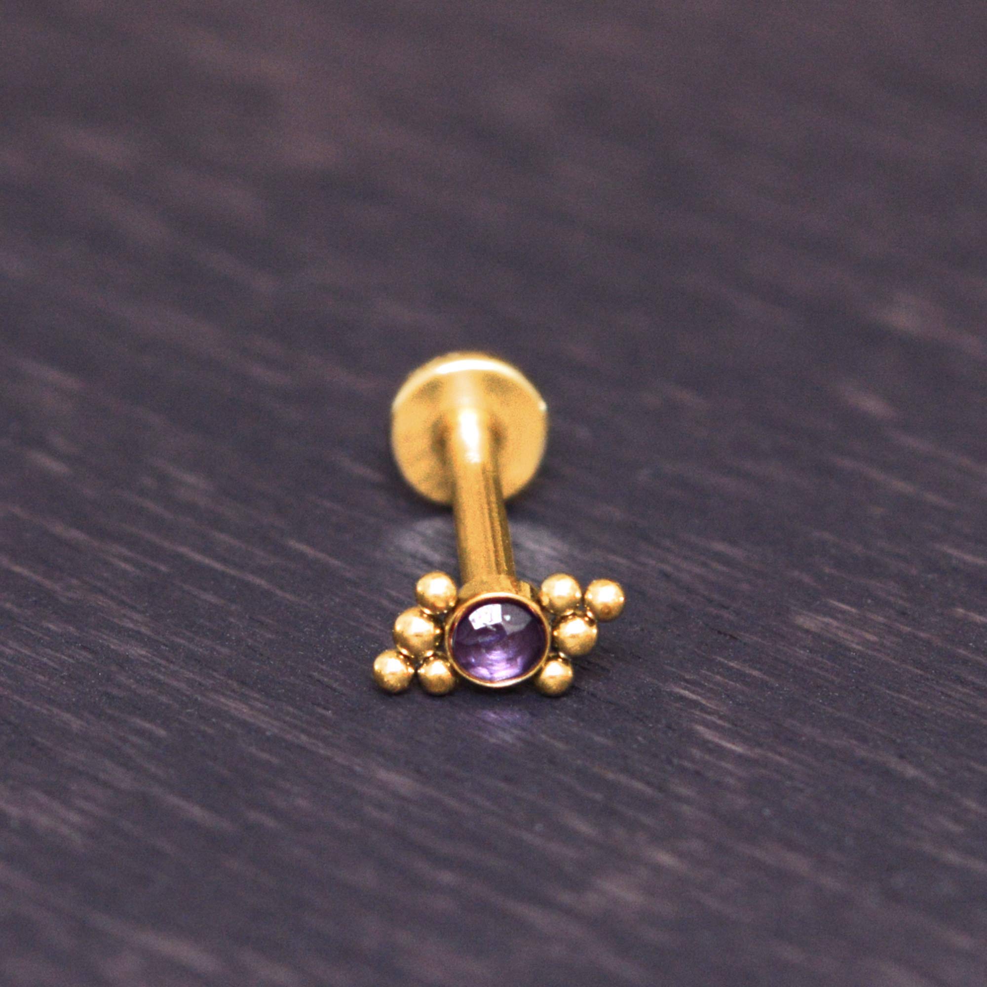Surgical Steel Labret Jewelry - CZ Helix Stud, Tragus & Cartilage Earring for Conch Piercing | Perfect for Everyday Wear & Special Occasions