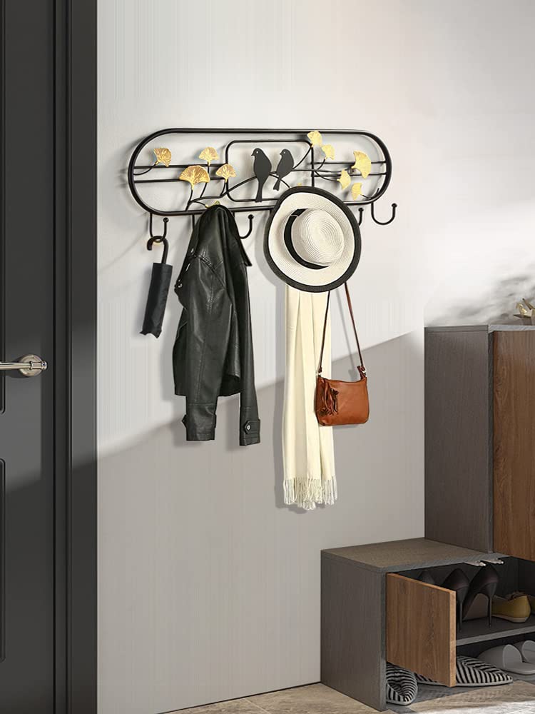 Stylish Over-the-Door Coat & Hat Hooks - Space Saving Wall Mounted Clothes Rack for Jackets, Bags & Accessories | Perfect for Entryway, Bedroom & Closet Organization
