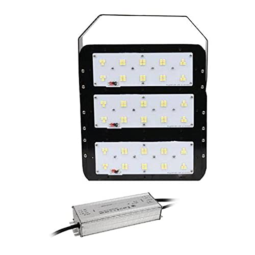 07614 - LED-RKIT300HID/40K Semi Directional Flood HID Replacement LED Light Bulb - Energy Efficient Outdoor Lighting for Parking Lots, Warehouses & Stadiums