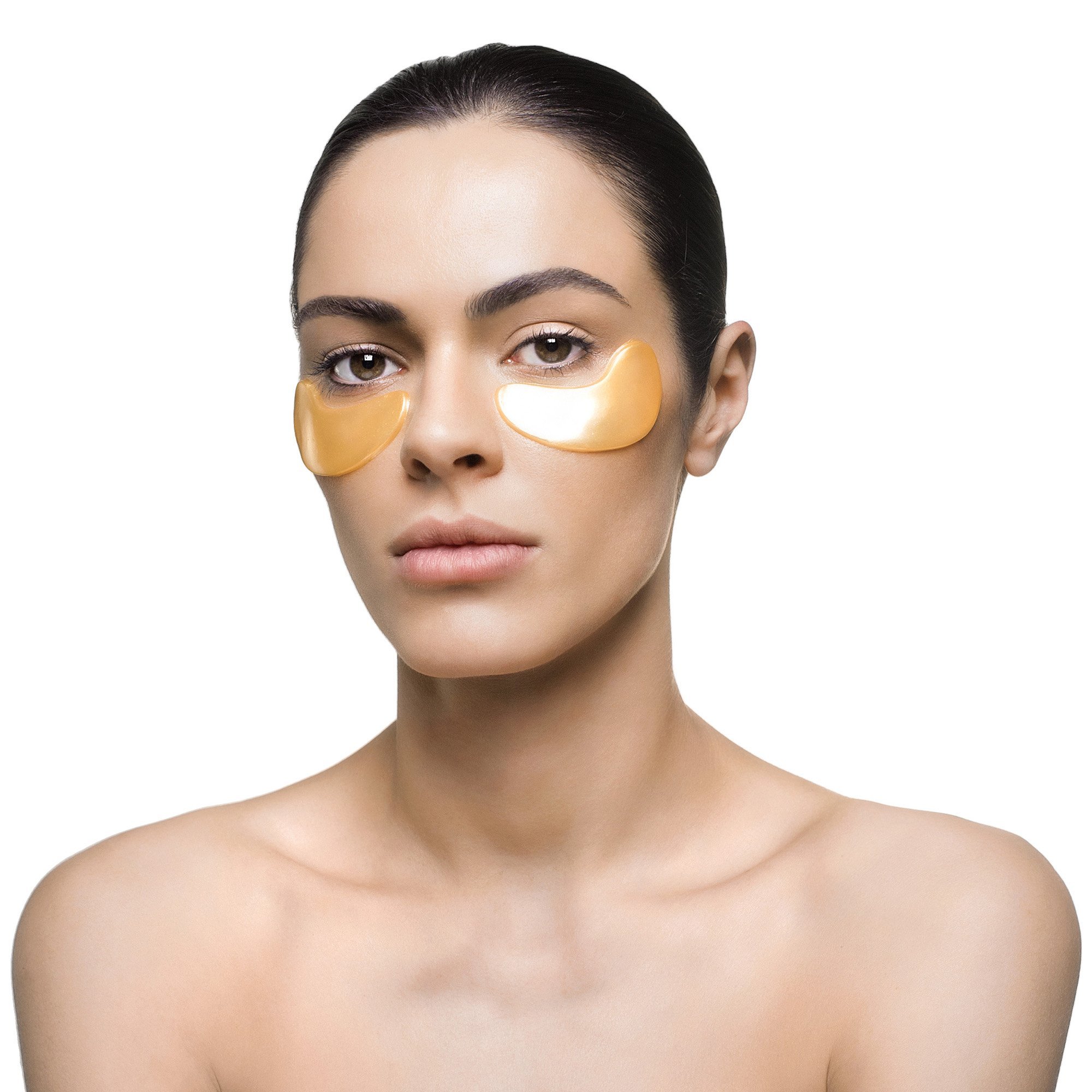KNESKO SKIN Nanogold Repair Eye Masks (6 Pairs) - Hydrating & Anti-Aging Under Eye Treatment for Dark Circles & Wrinkles | Perfect for Spa Nights, Travel & Post-Workout Recovery
