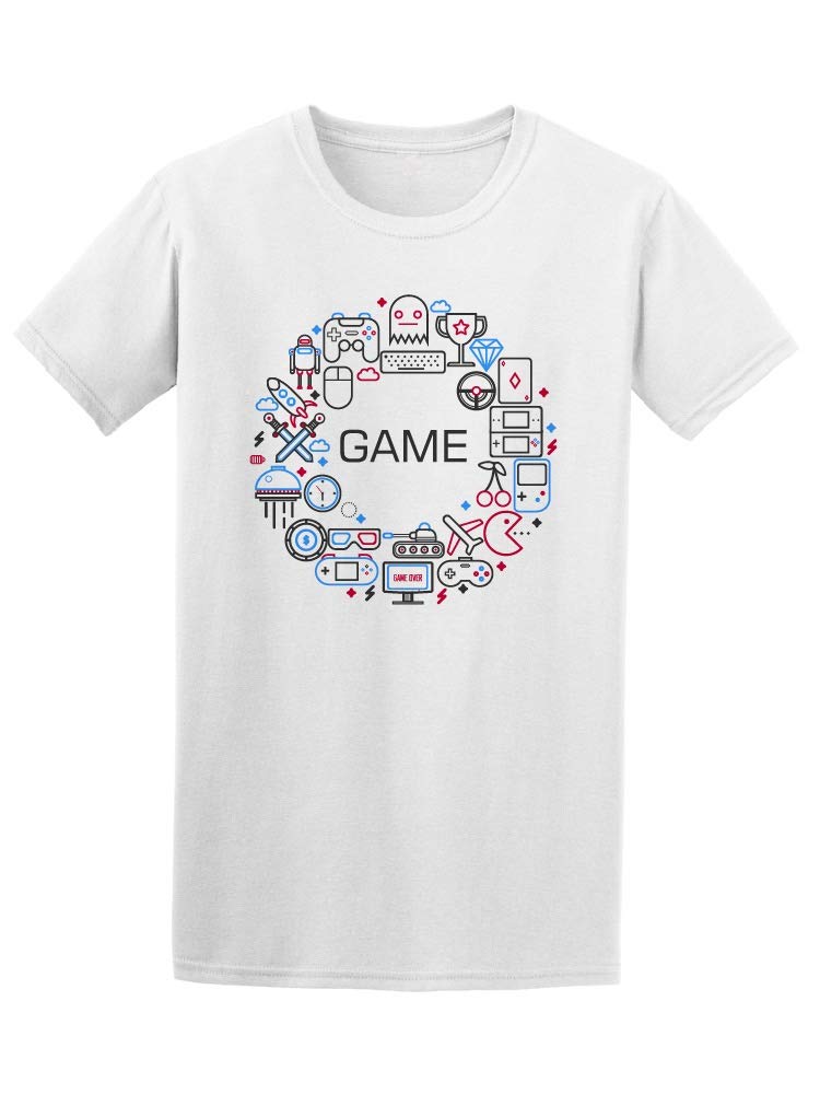 Men's Gaming & Gadgets Graphic Tee - Cool Casual T-Shirt for Gamers & Tech Enthusiasts - Perfect for Gaming Sessions, Conventions & Everyday Wear