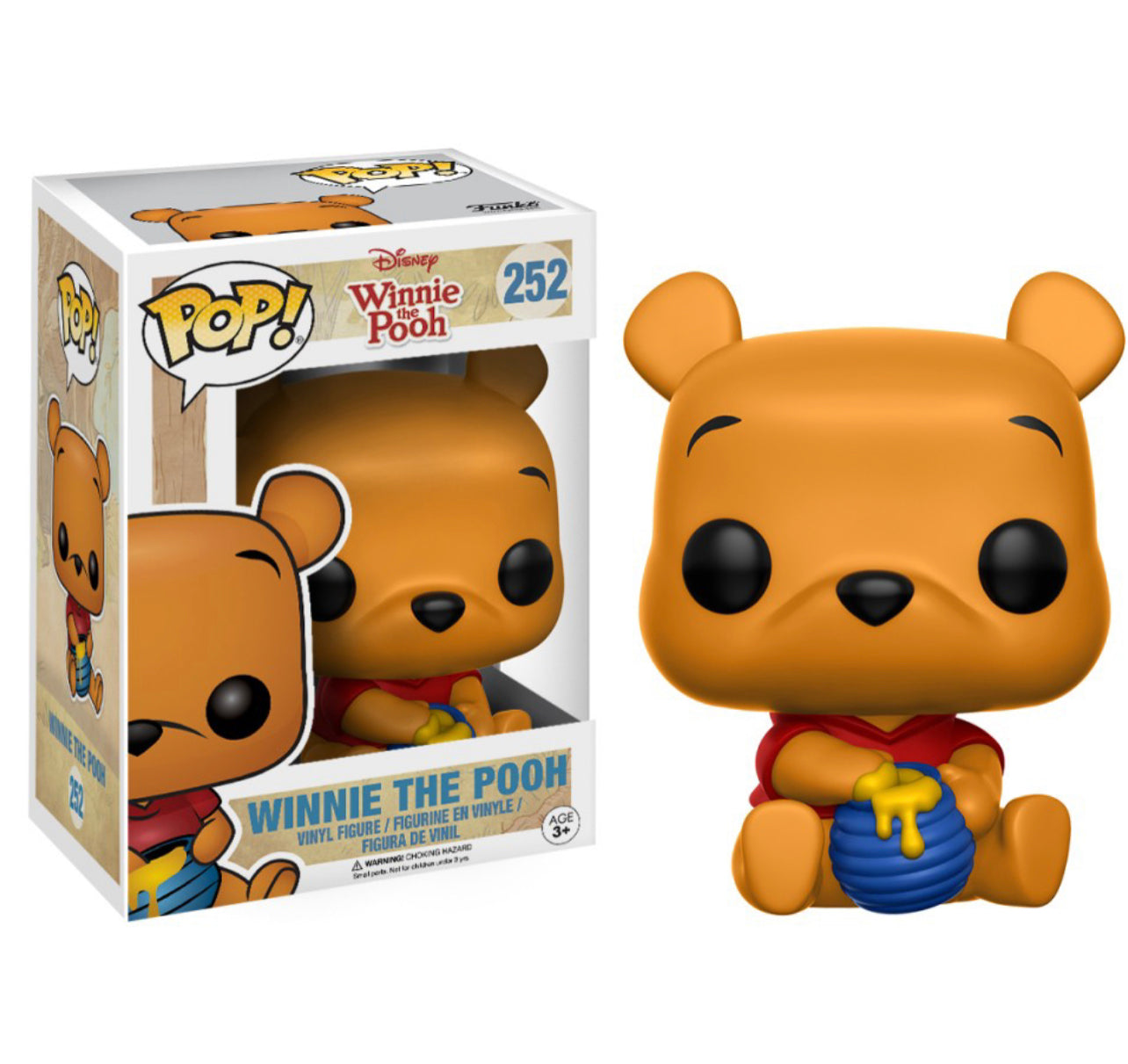Original Disney Winnie the Pooh Plush Stuffed Animal Toy - Soft & Cuddly Bear for Kids, Collectors & Disney Fans | Perfect for Gifts, Nursery Decor & Disney Themed Parties