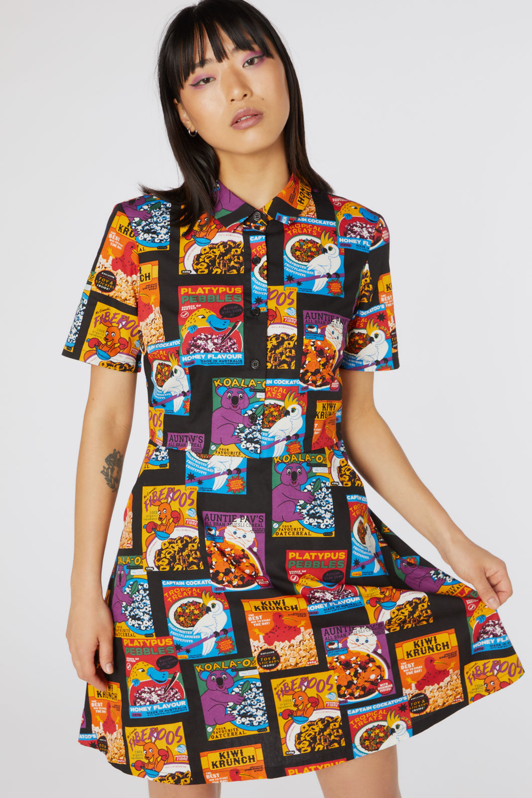Stylish Cotton Shirt Dress for Women - Comfortable & Breathable Casual Wear - Perfect for Office, Brunch & Weekend Outings