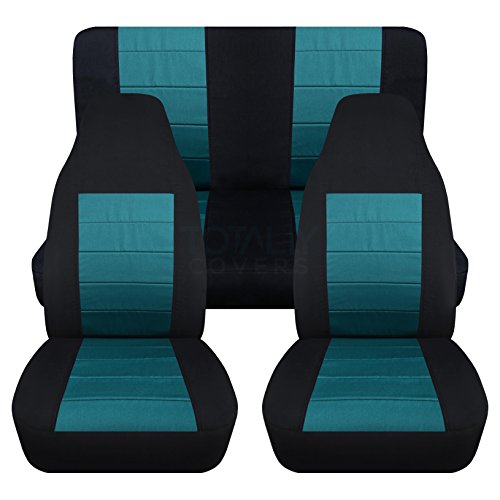 Black and Teal