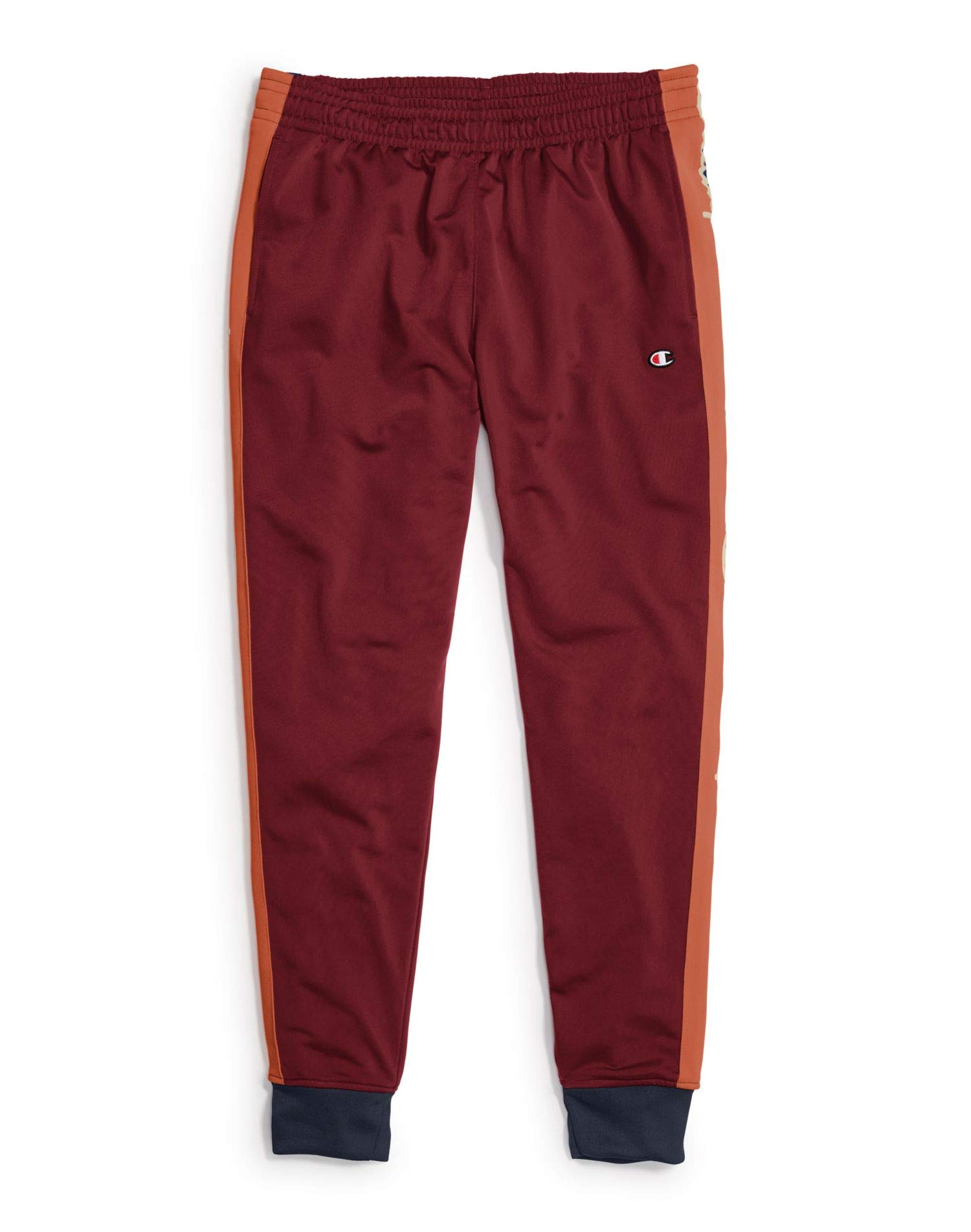 Champion Men's Athletic Track Pants with Taping - Comfortable Workout & Lounge Pants, 29