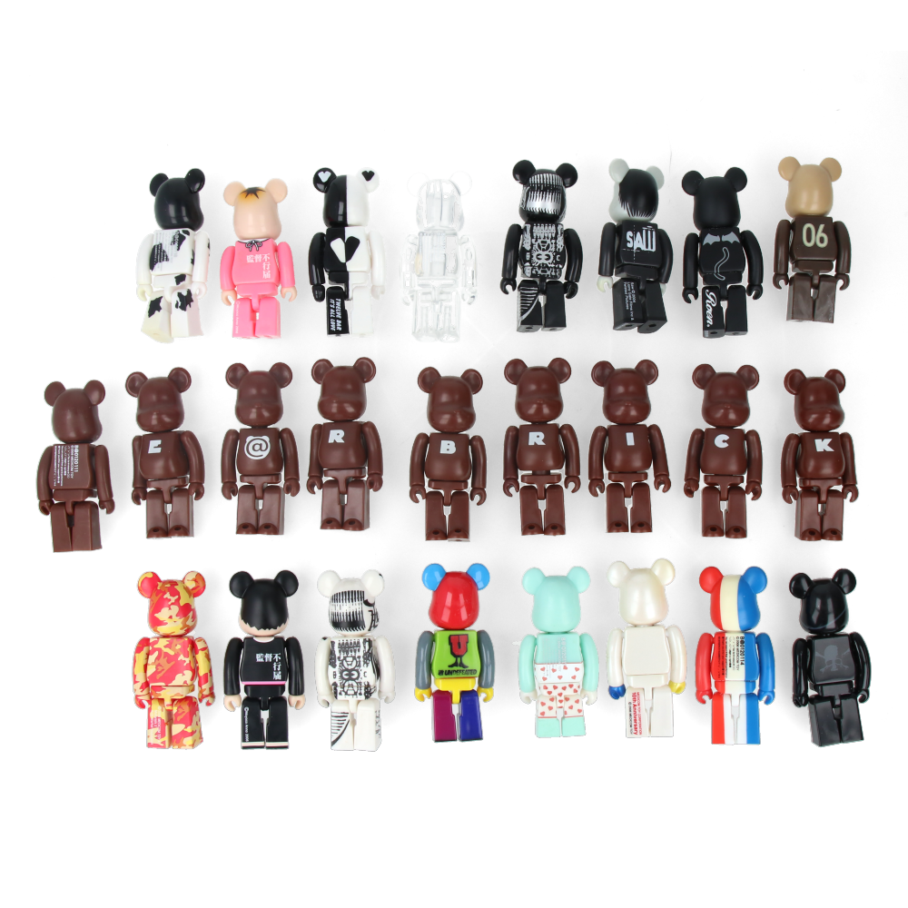 Bearbrick Series 12 Collectible Toy Figures - Limited Edition Vinyl Art Toys for Display & Gifts | Perfect for Home Decor, Office Display & Anime Collections