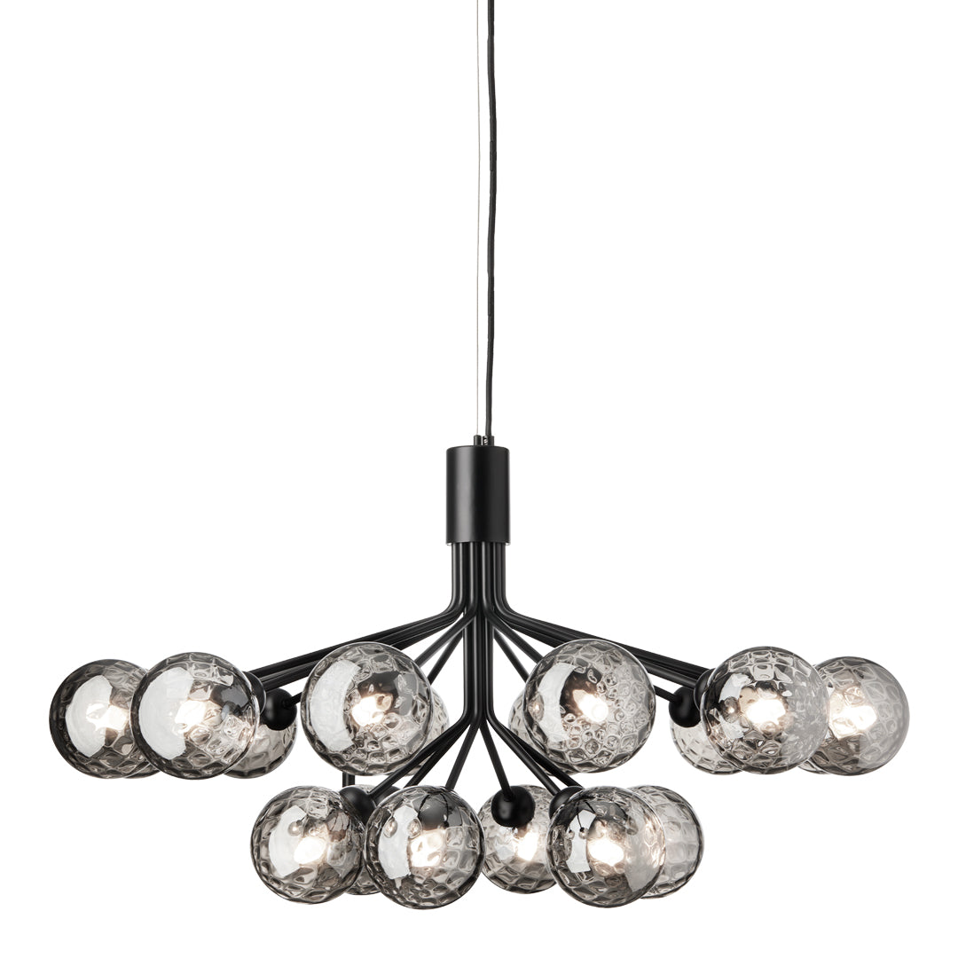 Apiales 18-Light Crystal Chandelier - Elegant Dining Room Lighting Fixture for Home Decor & Luxury Interior Design