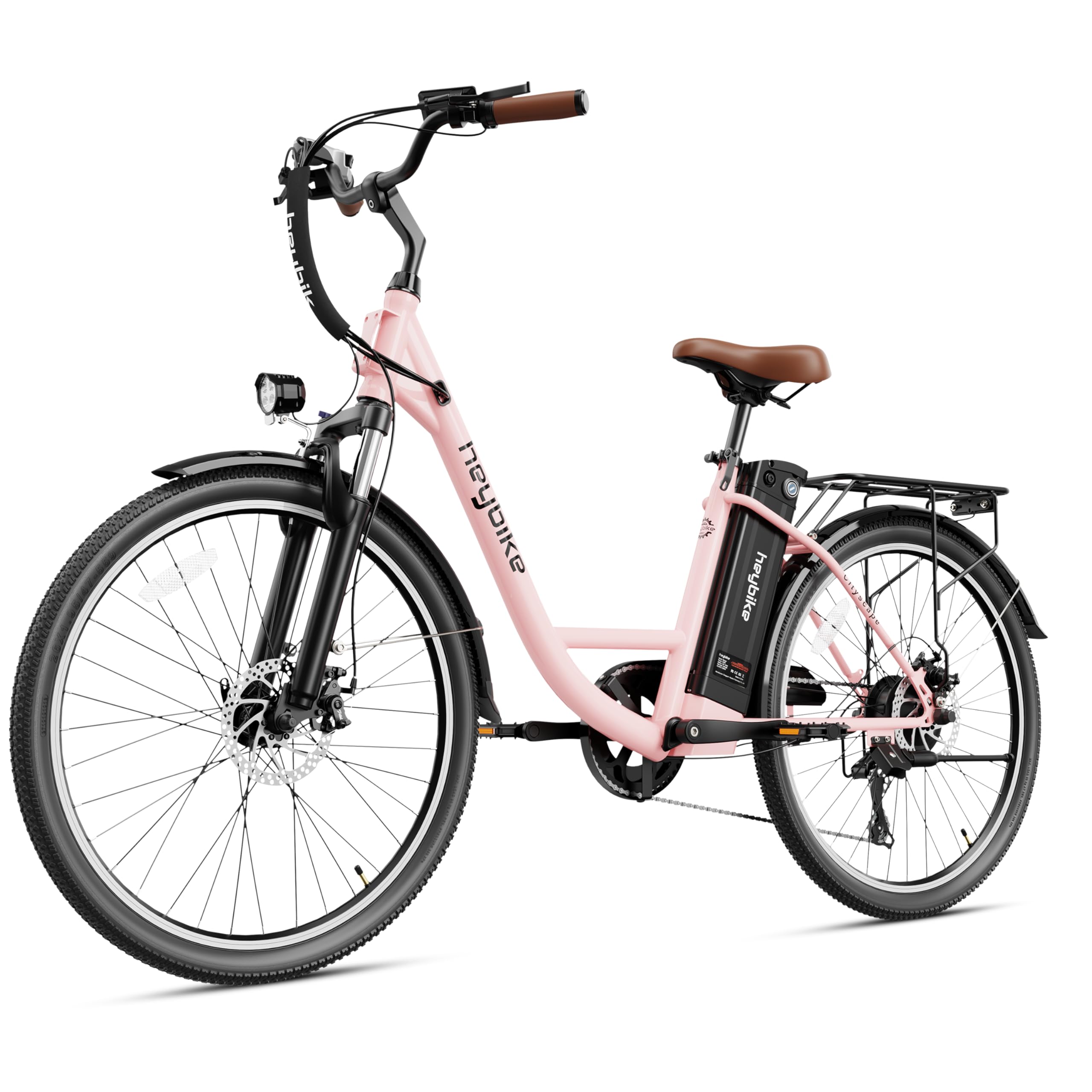Heybike Cityscape 350W Electric Bike (Peak 500W) - 26