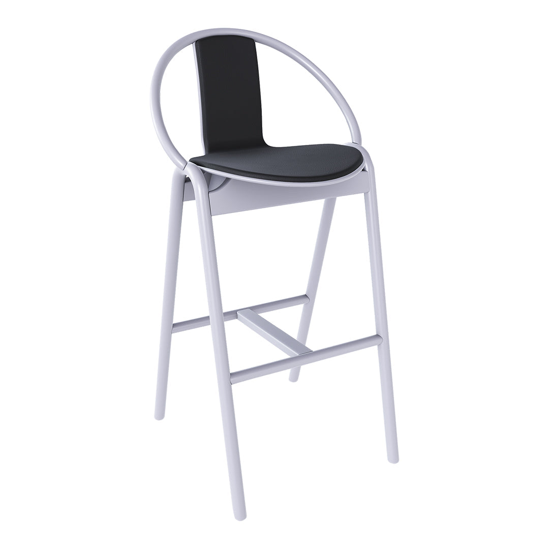 Premium Upholstered Bar Stool with Sturdy Beech Wood Frame - Perfect for Kitchen Islands, Home Bars & Breakfast Nooks
