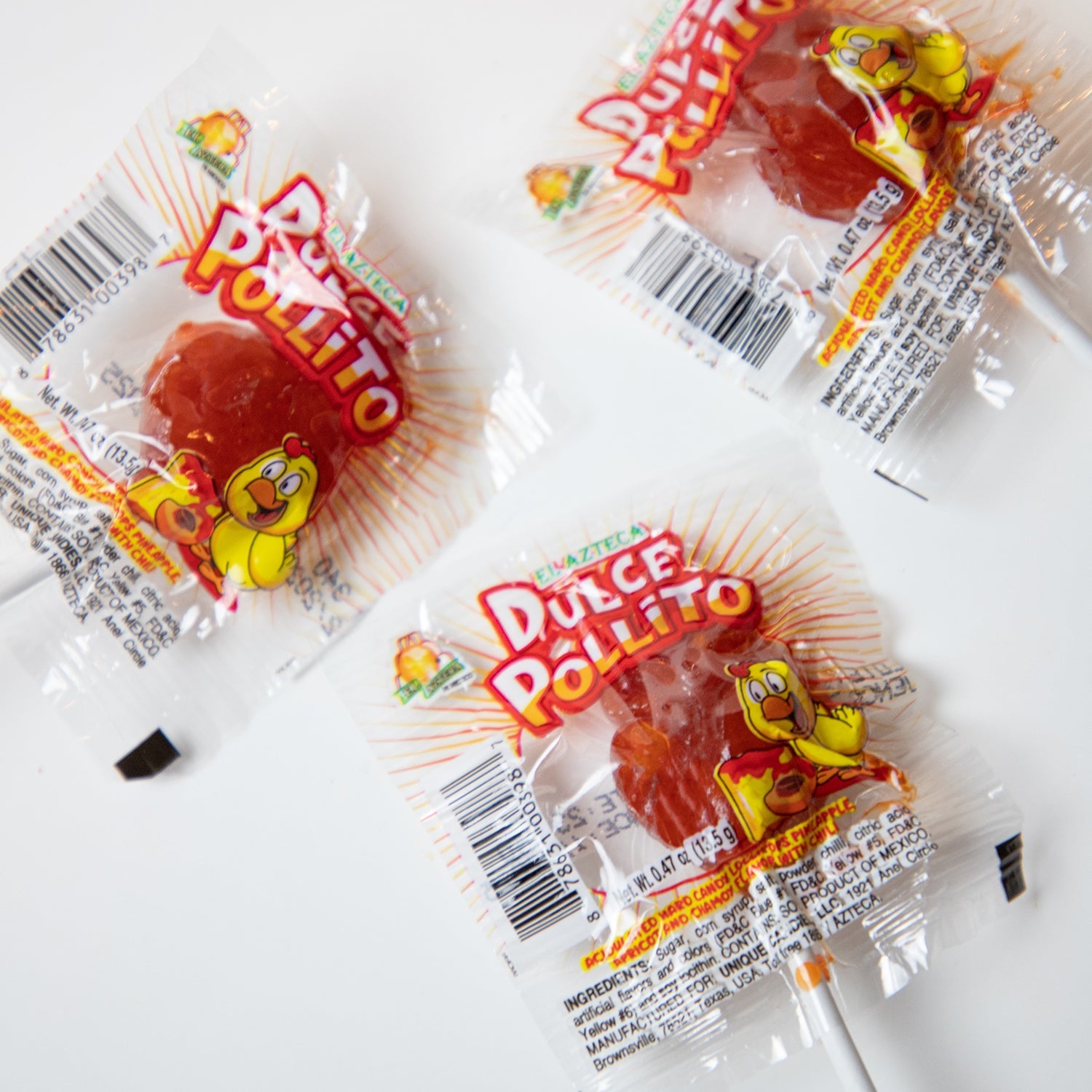 Azteca Pollito Mexican Candy | 40 Count Bag of Assorted Flavors - Perfect for Parties, Gifts & Snacking