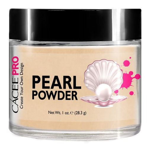 Cacee Pearl Powder Nail Art #77 Sand Nude - Professional Salon Quality Nail Dip Powder for Natural & Glamorous Manicures | Perfect for Weddings, Parties & Everyday Wear