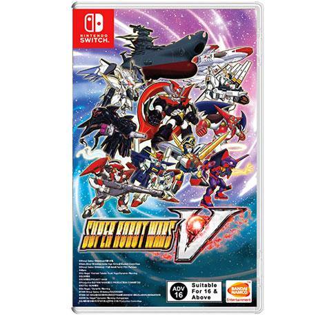 Nintendo Switch Super Robot Wars V - Tactical RPG Game for Strategy Lovers | Perfect for Home Entertainment & Gaming Parties