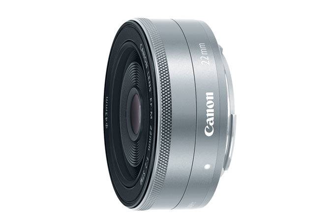 Canon EF-M 22mm f/2 STM Lens (Silver) - Compact Prime Lens for EOS M Cameras | Perfect for Street, Travel & Portrait Photography
