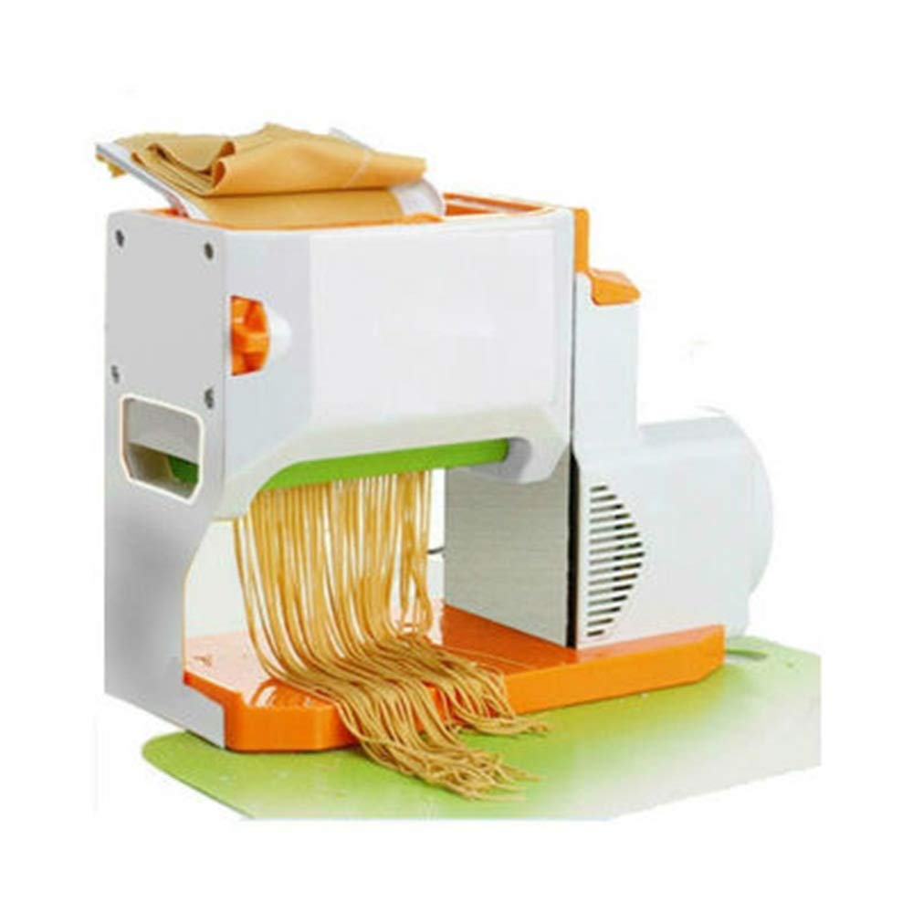 JF-XUAN Electric Pasta Maker Machine - 70W Multifunction Dual-Use Noodle Maker for Fresh Homemade Pasta (White, 32X23X14CM) | Perfect for Italian Cuisine, Family Dinners & Restaurant-Quality Pasta at Home