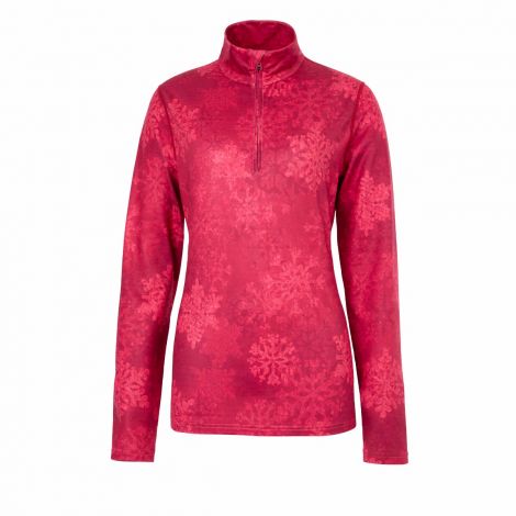 FERA WS SNOWY 1/2 Zip Skivvy - Women's Thermal Base Layer Top for Cold Weather - Perfect for Skiing, Snowboarding & Winter Outdoor Activities