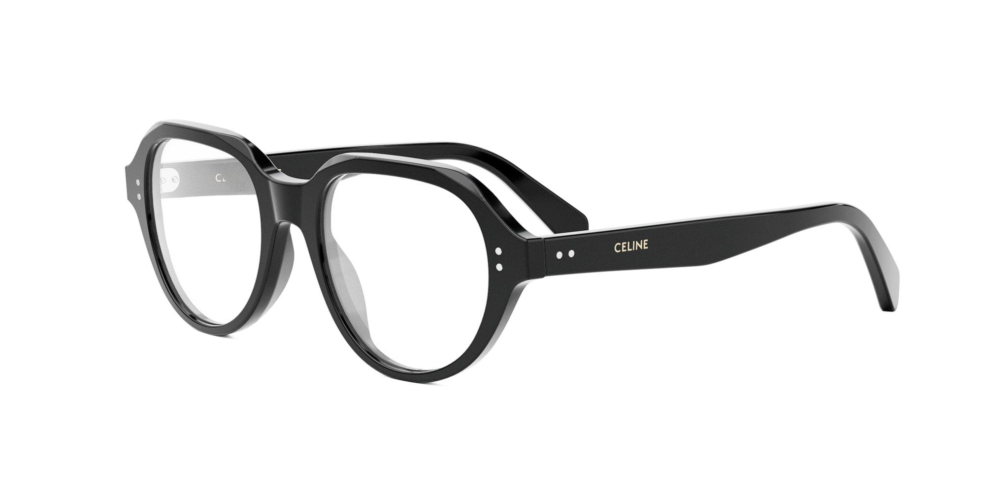Celine Thin 2 Dots CL50145I Sunglasses - Classic Black Frame with Subtle Dot Accents for Women | Perfect for Outdoor Activities, Beach Days & Fashion Statements