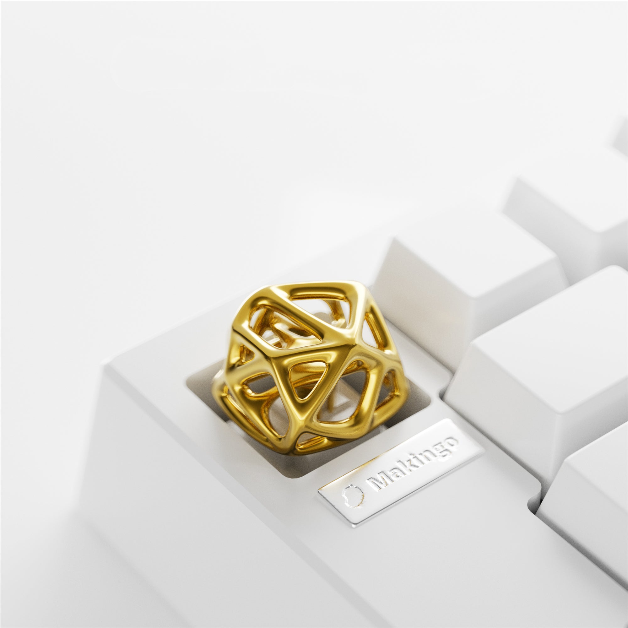 Custom Hollow Out Metal Keycaps - Personalized Aluminum Alloy Keycap for Mechanical Keyboards - Unique Esc Key Replacement for Gaming & Typing Enthusiasts