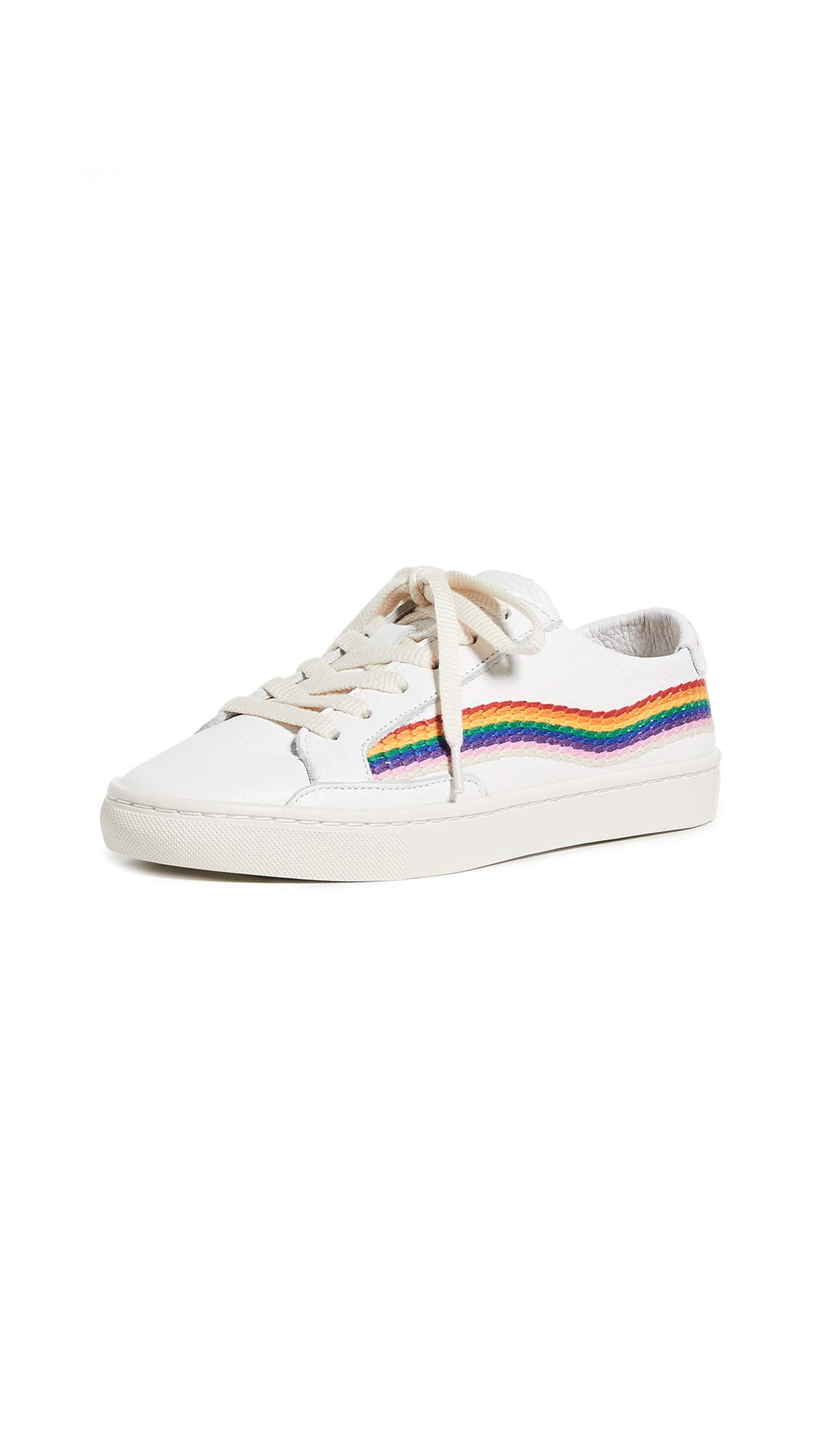 Soludos Women's Rainbow Wave Sneakers - Colorful Casual Slip-On Shoes for Women | Comfortable Lightweight Walking Shoes | Perfect for Beach, Travel & Everyday Wear