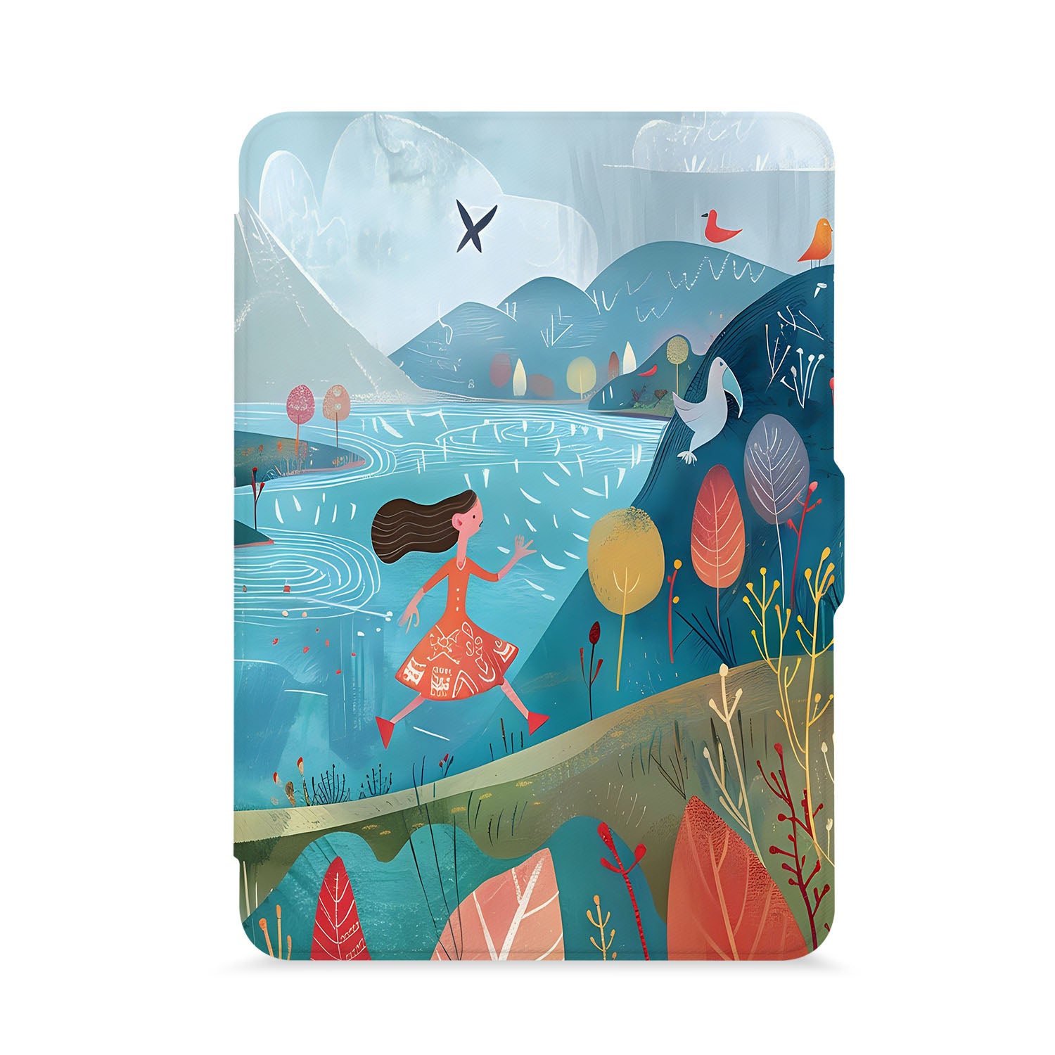 Colorful Mountain Kindle Case - Protective Cover for Kindle E-Reader - Perfect for Travel, Reading & Daily Use