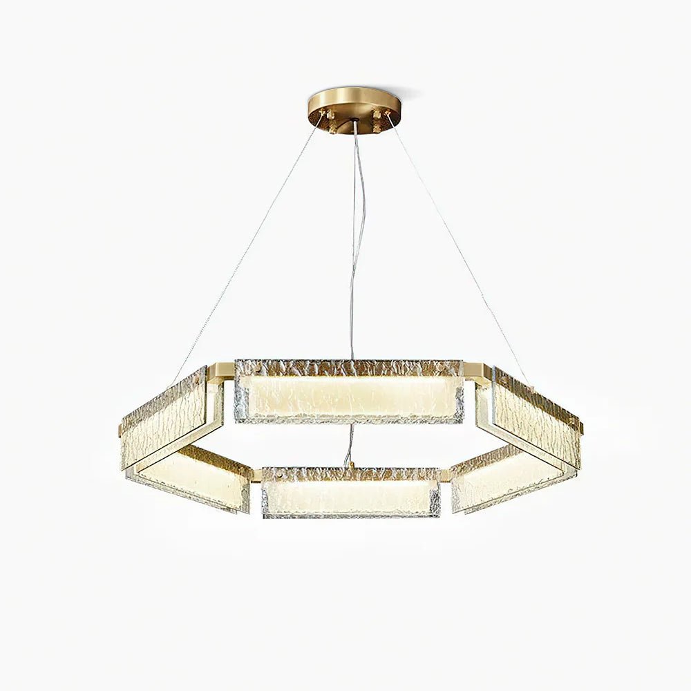 Asner LED Chandelier - Modern Crystal Ceiling Light Fixture for Dining Room, Bedroom, Living Room | Energy Efficient Dimmable Hanging Light | Perfect for Home Decor, Wedding, Restaurant Lighting