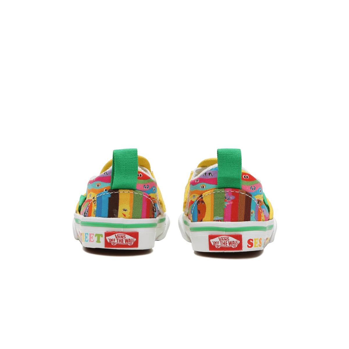 Sesame Street Toddler's Slip-On Sneakers - Multi-Color | Comfortable Kids Shoes for Playtime, School & Everyday Wear