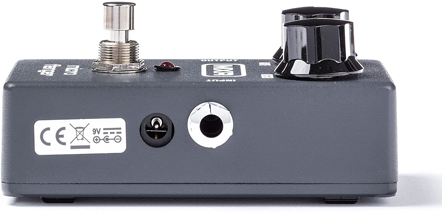 MXR M152 Micro Flanger Pedal Bundle with Dunlop ECB003 Power Supply - Professional Guitar Effects Pedal for Studio & Live Performance
