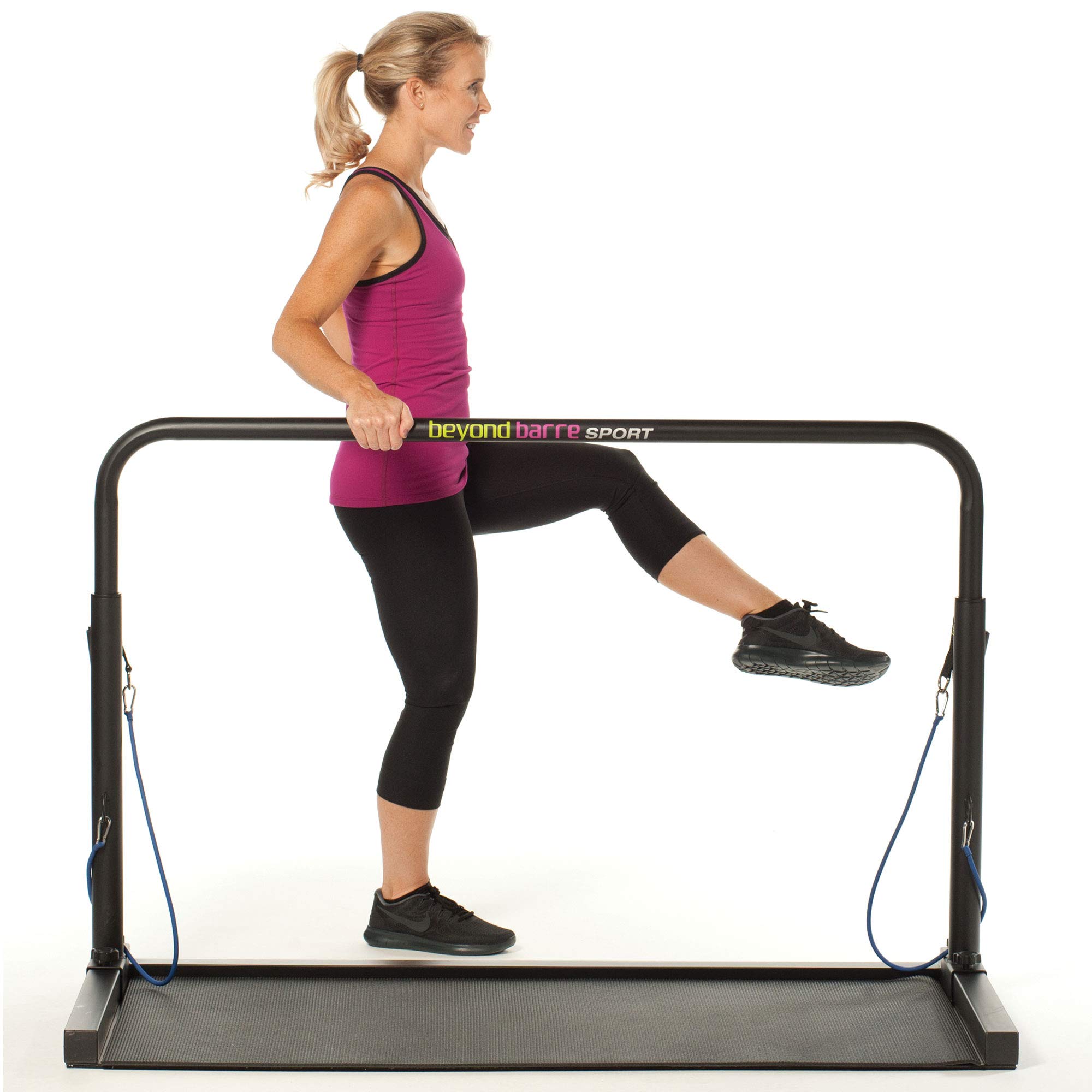 Beyond Barre Ballet BBARRE Home Workout Set - Ballet Fitness Kit with Glider System, Instructional DVDs, Wall Chart & Nutrition Guide - Perfect for Home Exercise, Dance Training & Full-Body Toning