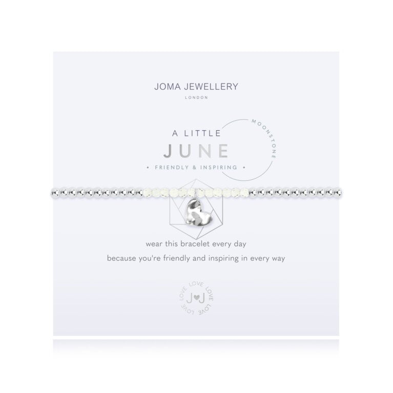 Joma Jewellery June Birthstone Moonstone Bracelet – Perfect Gift for Birthdays, Anniversaries & Special Occasions