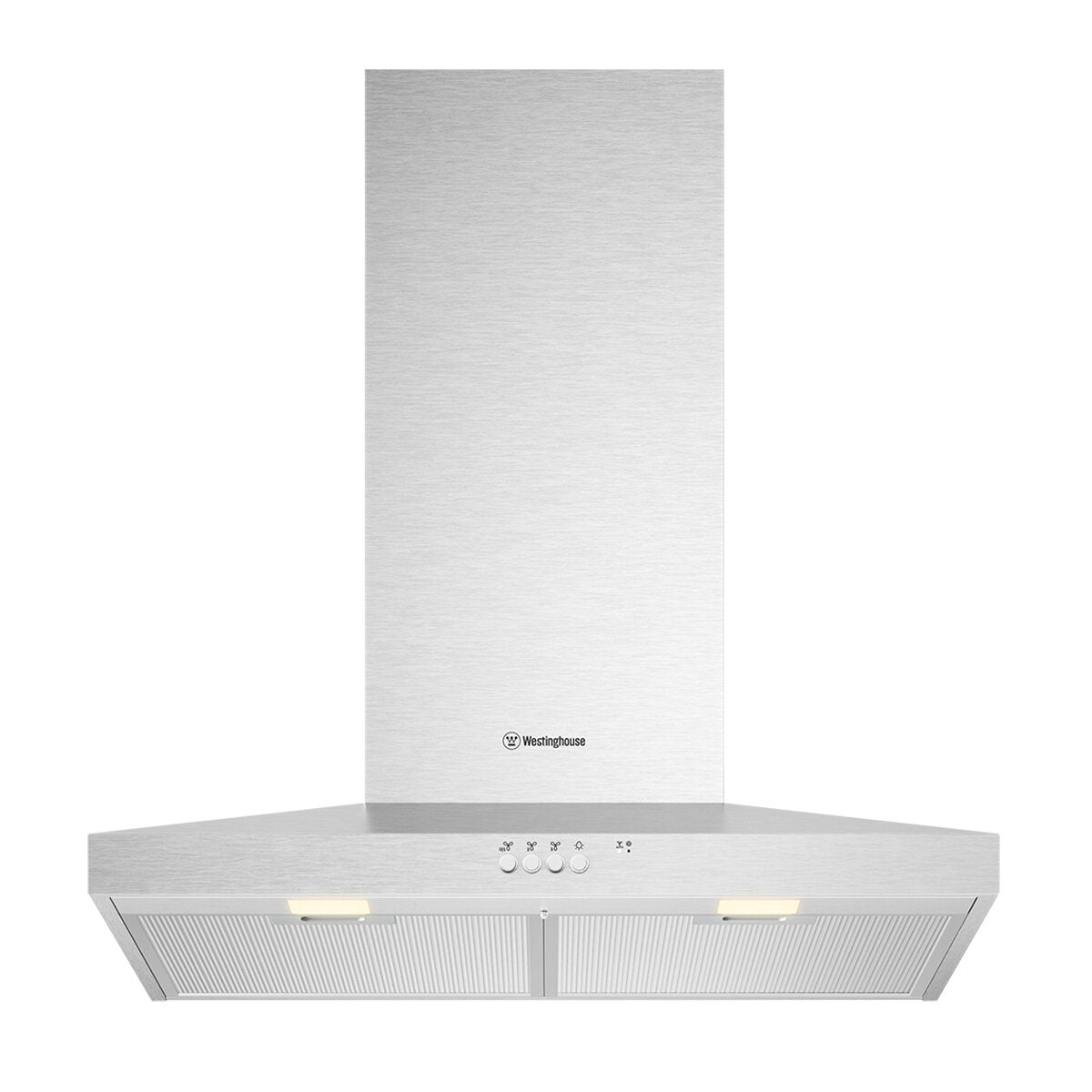Westinghouse 60cm Stainless Steel Canopy Range Hood with Hob2Hood Technology - WRC614SD | Powerful Kitchen Ventilation for Smoke & Odor Removal | Perfect for Modern Home Cooking & Grilling