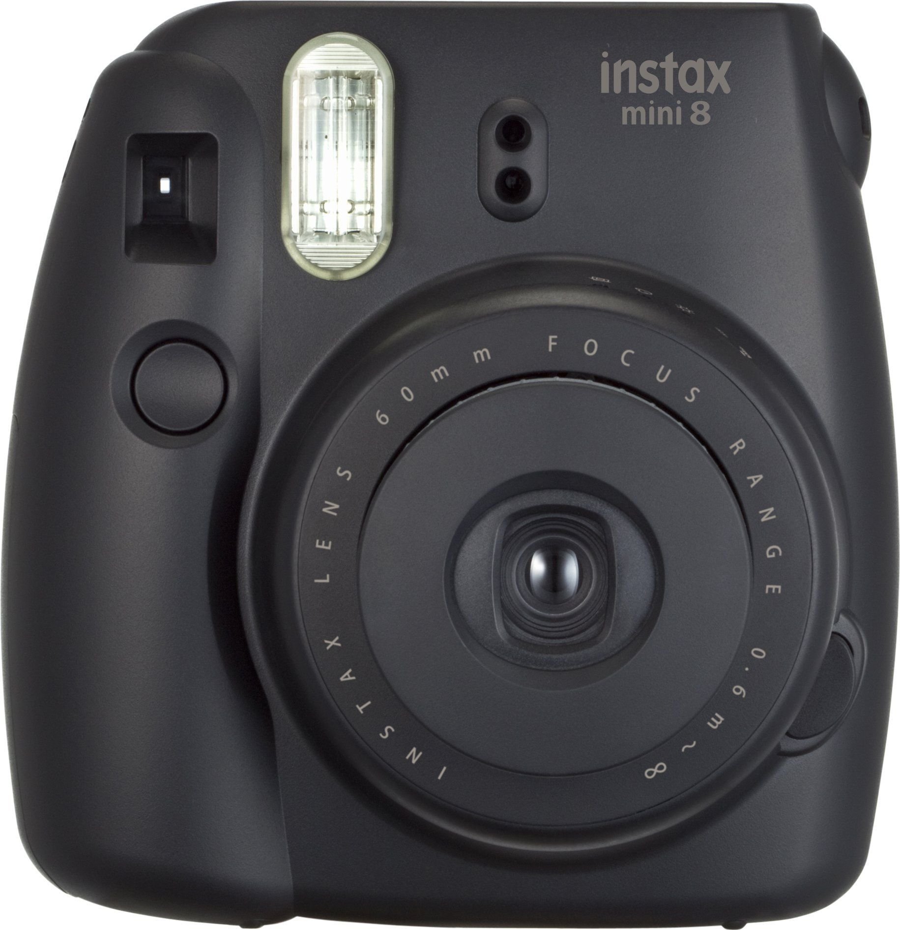Fujifilm Instax Mini 8 Instant Camera - Black | Portable Polaroid Camera for Travel, Parties & DIY Photo Albums | Instant Film Photography Gift for Teens & Adults