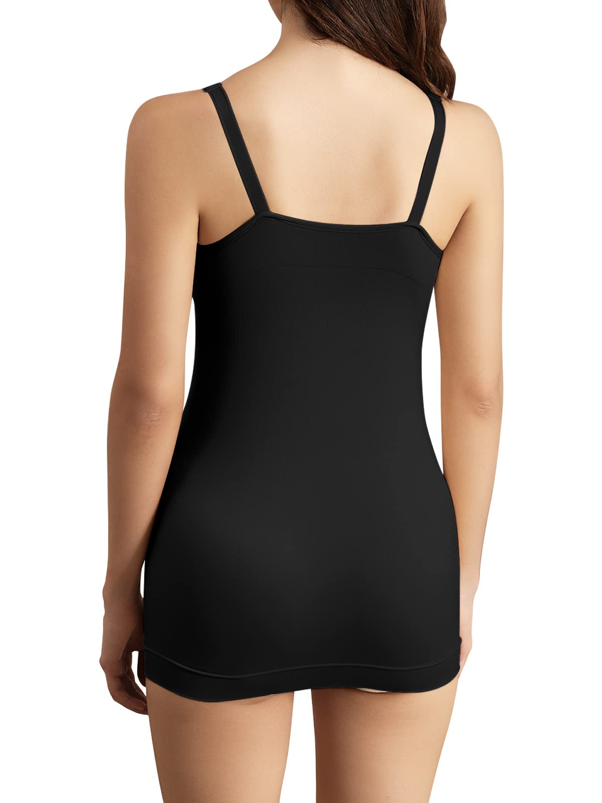 3-Pack Women's Maternity Nursing Tank Tops with Built-in Bra - Adjustable Straps Breastfeeding Cami for Comfortable Pregnancy & Nursing | Perfect for Daily Wear, Work & Mother-Baby Bonding