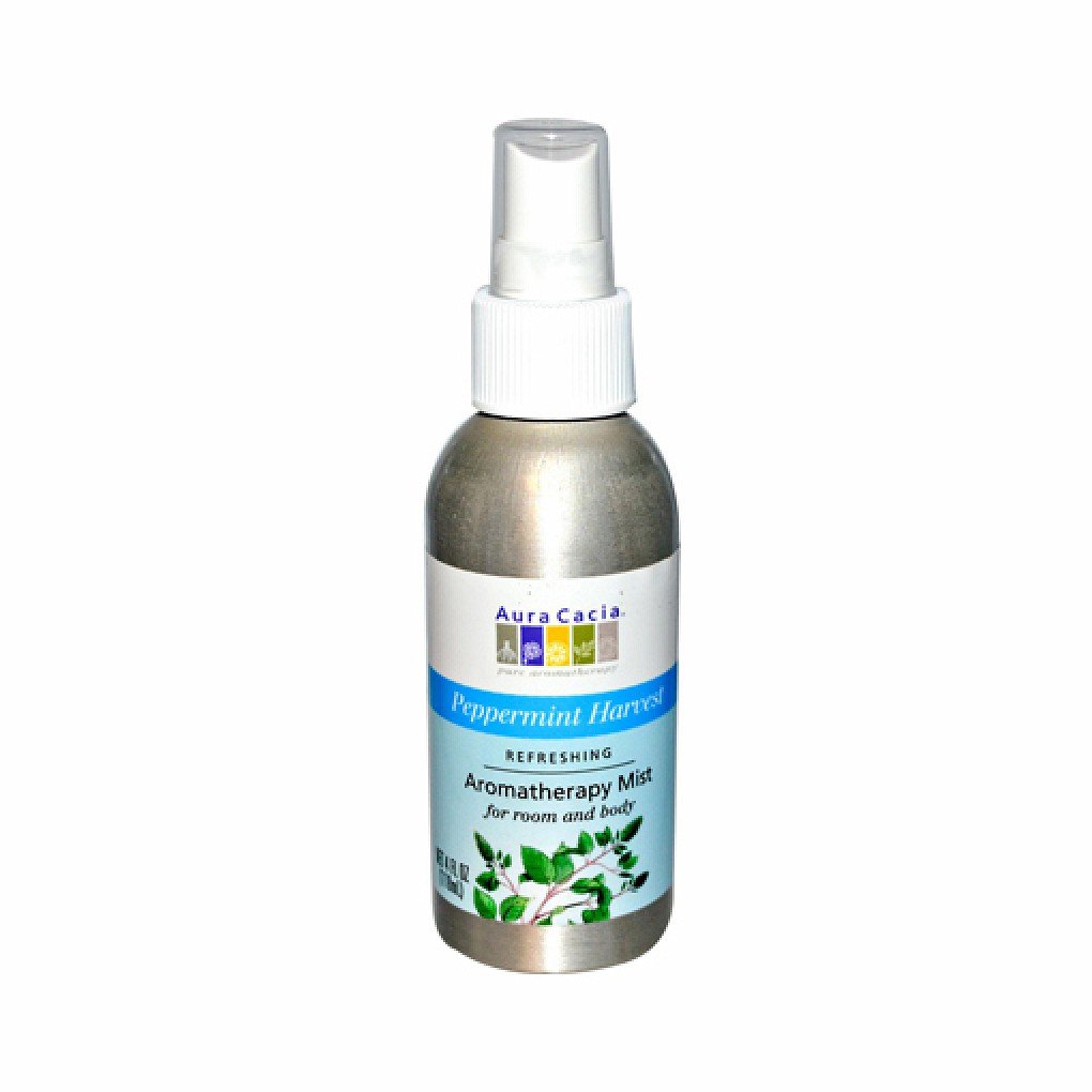 Aura Cacia Aromatherapy Mist - Calming Lavender Harvest Essential Oil Spray, 4 fl oz | Stress Relief & Relaxation | Perfect for Bedtime, Yoga & Spa | Health & Beauty