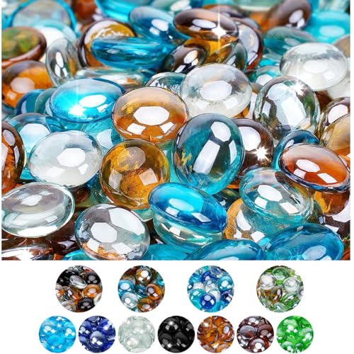 Caribbean Blue, Crystal Ice, Caramel