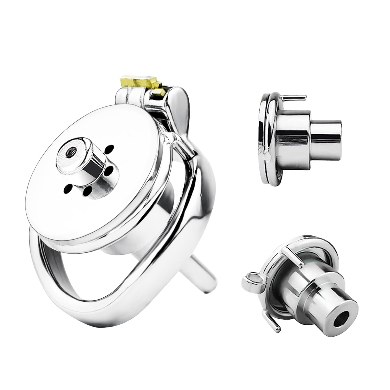 Men's Chastity Cage - 1.77 Inch Cock Ring for Male Masturbation Control, LGBTQ Sex Toys, BDSM Discipline & Pressure Relief - Perfect for Solo Play, Couples Bonding & Kink Exploration