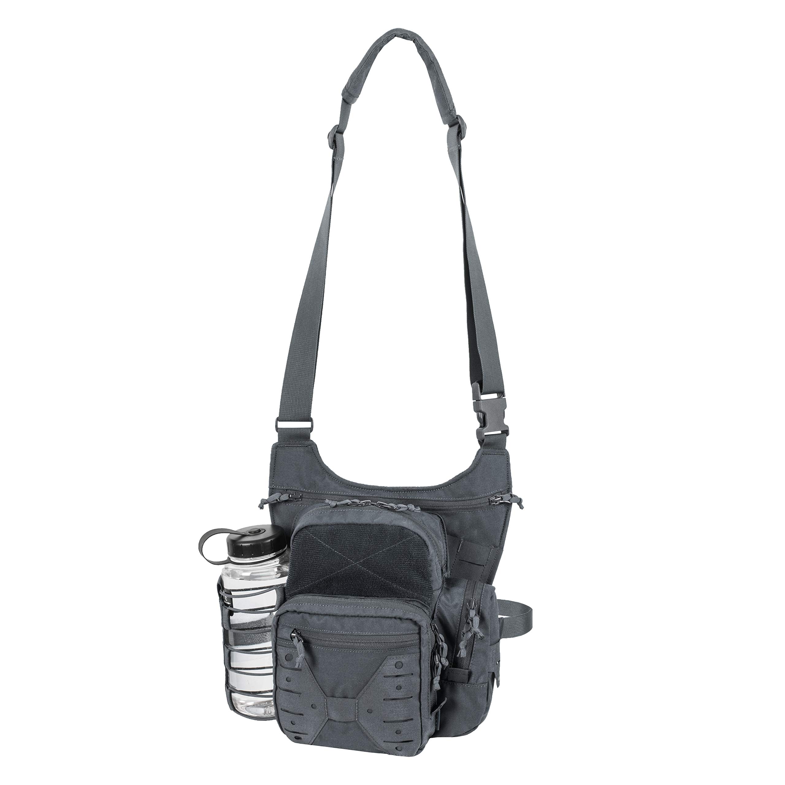 Helikon-Tex EDC Side Bag - Durable Cordura Shadow Gray Tactical Pack for Outdoor, Hiking & Everyday Carry (EDC) | Compact Utility Pouch for Gear Organization
