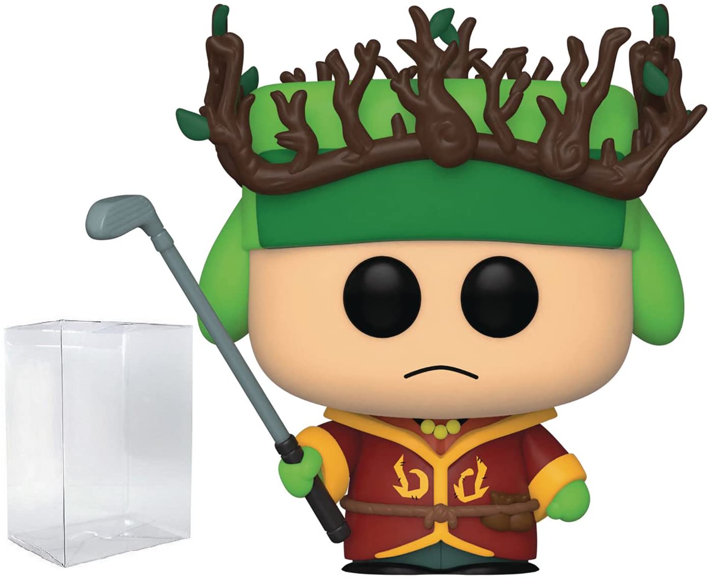 Funko POP! Vinyl Figure: South Park The Stick of Truth - High Elf King Kyle (3.75 Inch) with Pop Box Protector Case | Collectible Action Figure for Fans, Gift & Display | Perfect for Home Decor, Office Display & South Park Merchandise Collection