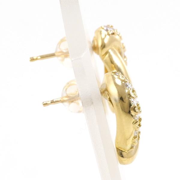 18K Yellow Gold Diamond Stud Earrings for Women - Luxury Fine Jewelry Gift for Wedding, Anniversary & Special Occasions