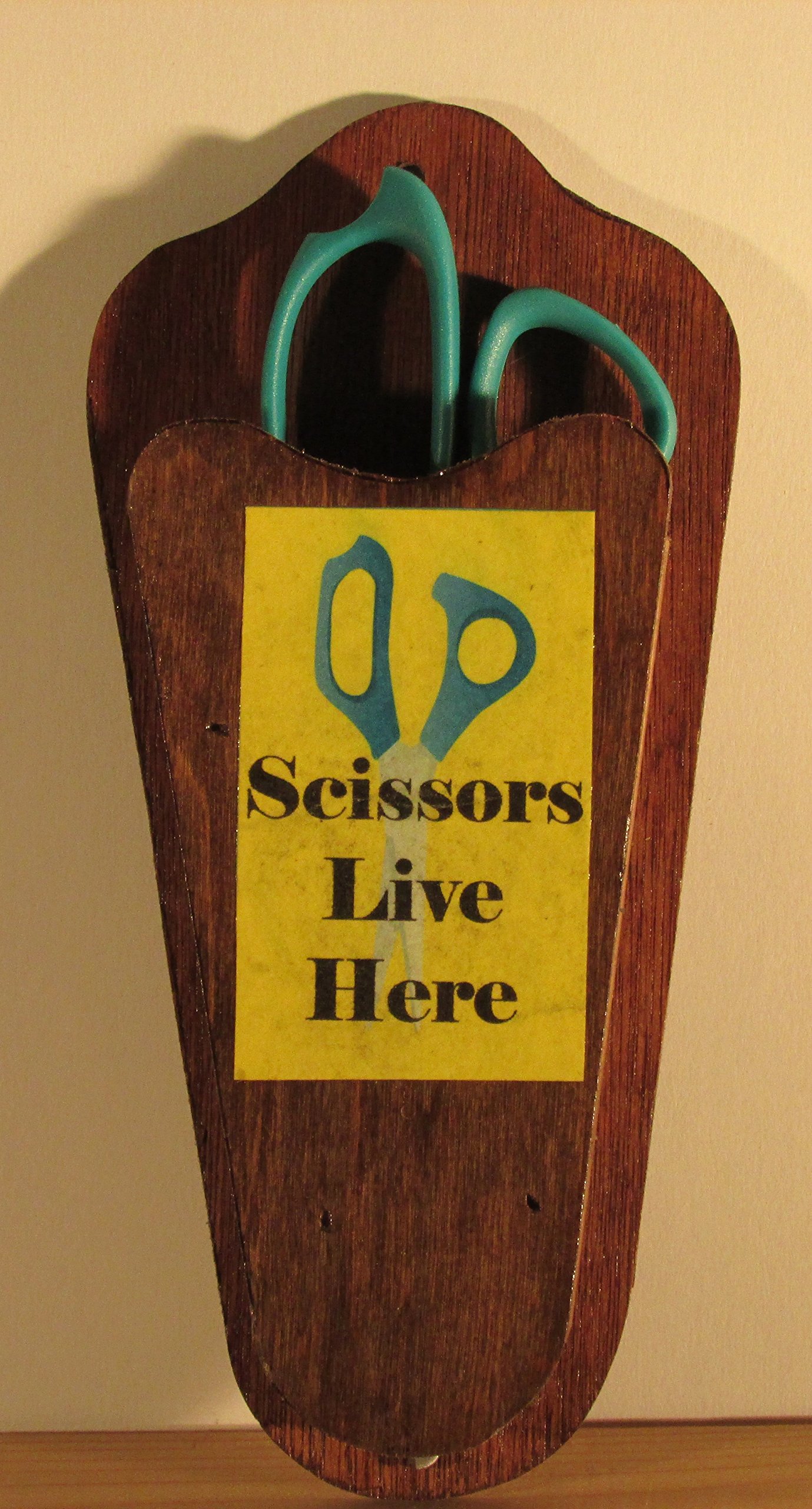 Premium Scissors Holder - Organize & Store Your Scissors Safely | Perfect for Kitchen, Office & Craft Room Organization