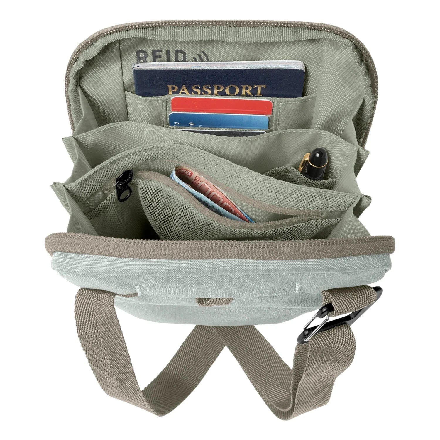 Eagle Creek RFID Blocking Crossbody Bag - Secure Travel & Everyday Anti-Theft Purse for Women & Men - Perfect for Commuting, Shopping & City Exploration