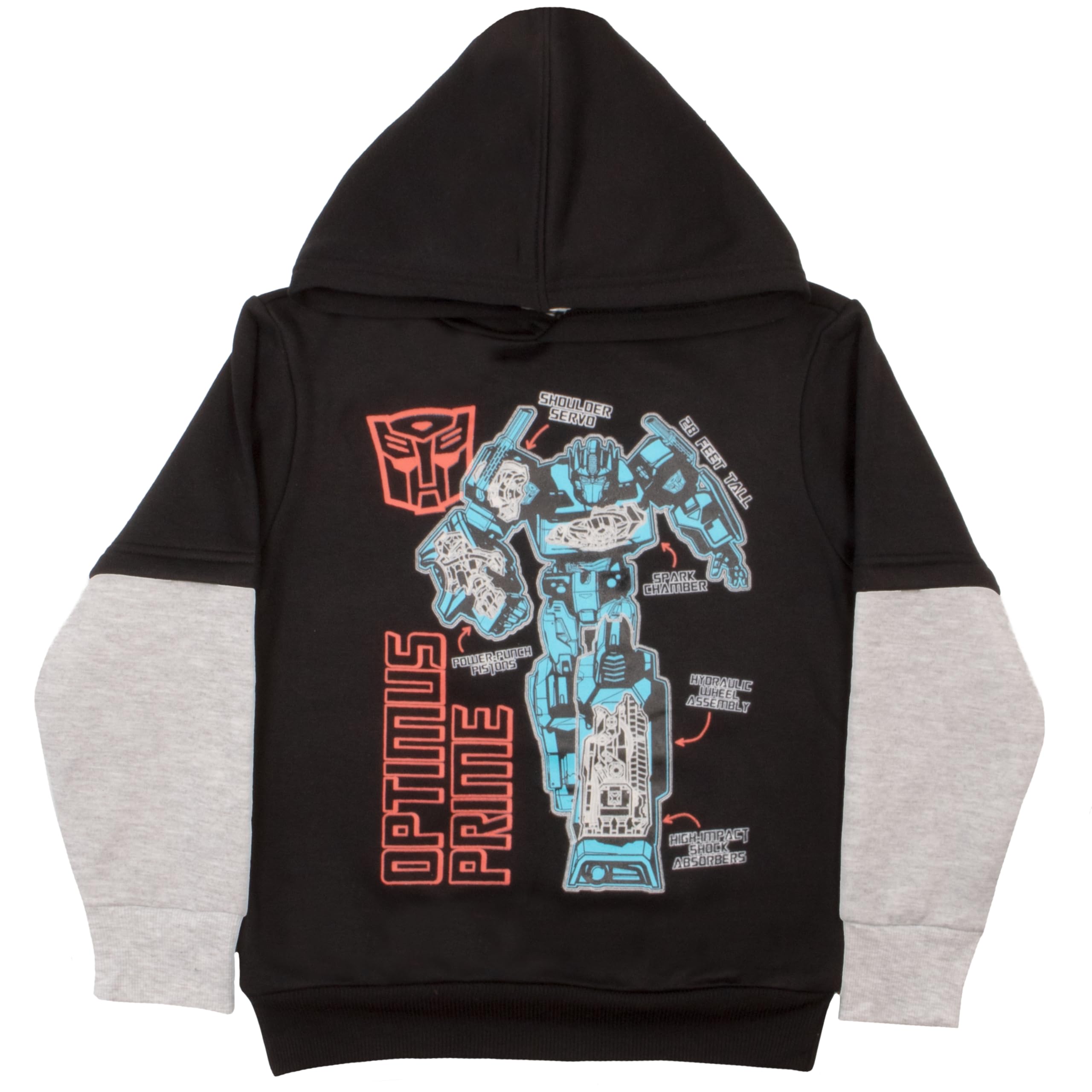 Transformers Boys Hoodie & Jogger Set - 2-Piece Fleece Outfit for Playtime