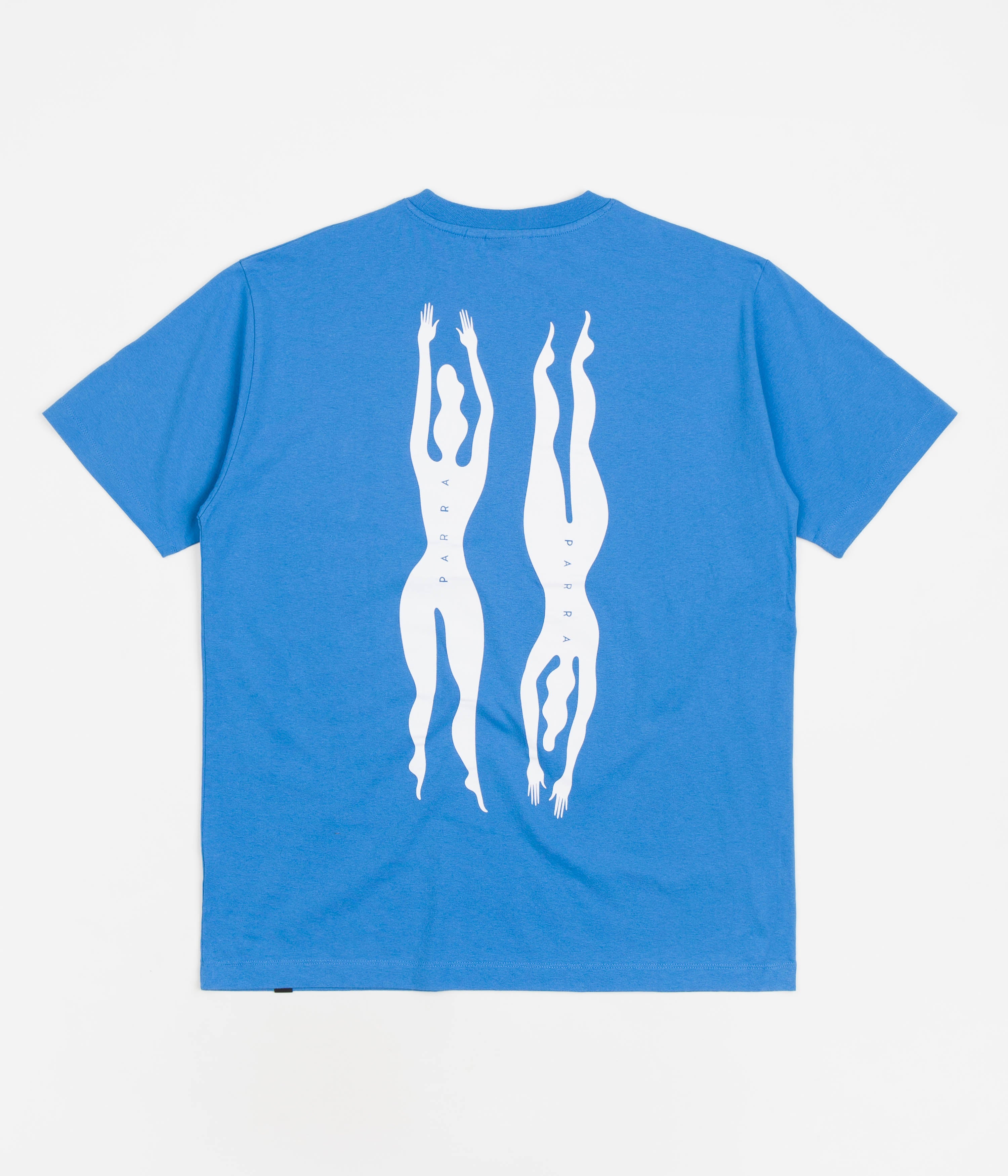 Parra Under Water T-Shirt - Greek Blue Color | Stylish Graphic Tee for Men & Women | Perfect for Beach, Summer Outfits & Casual Wear