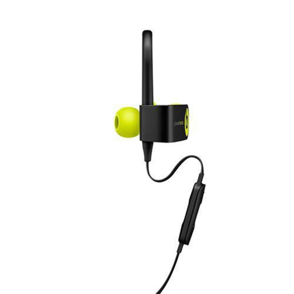 Powerbeats3 Wireless in-Ear Headphones - Shock Yellow | Bluetooth Sports Earbuds with Sweat Resistance & 12-Hour Battery Life for Running, Gym Workouts & Active Lifestyle